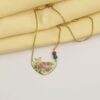 Persian Brass Necklace Minimalist Amin Model Mah