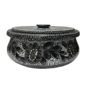 Persian Stone Dizi Pot with Lid for Cooking Abgoosht – Flower