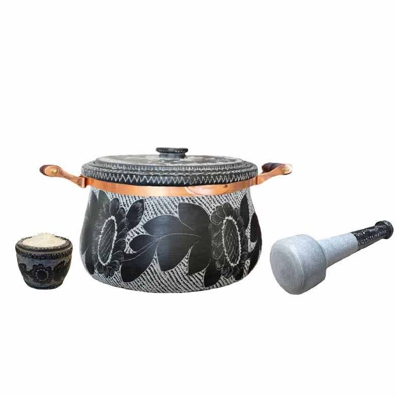 Persian Stone Dizi Pot with Lid for Cooking Abgoosht – Golsar
