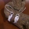 Persian Silver Earrings Model Mahi