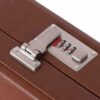 Hard Case for Persian Ney Brown With Foam and Leather Covering