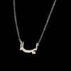 Silver Name Necklace Leyla in Farsi