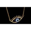 Steel Necklace Artistic Cheshm Nazar Evil Eye