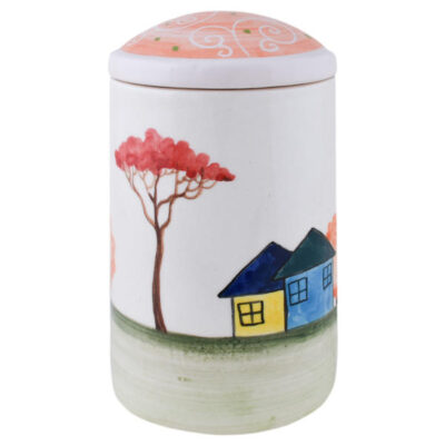 Handcrafted Pottery Kitchen Canister - Paizz Model