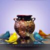 Pottery Canister Jar - Handcrafted Model Atashkar