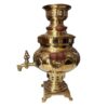 Persian Brass Samovar Decorative Charcoal Tea Maker 2.5-Liter