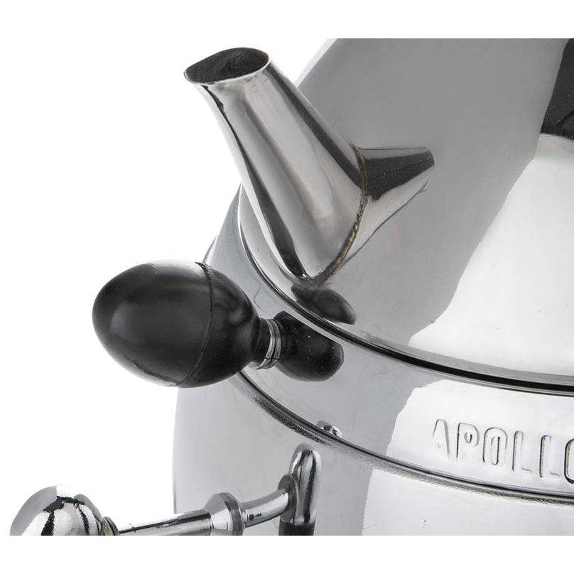 Electric Steel Samovar Tea Maker Smooth Finish 6-Liter
