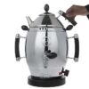 Electric Steel Samovar Tea Maker Smooth Finish 6-Liter