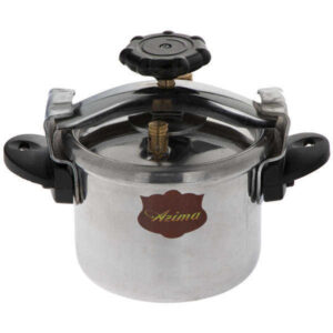 1L Aluminium Stovetop Pressure Cooker – Azima Compact Series