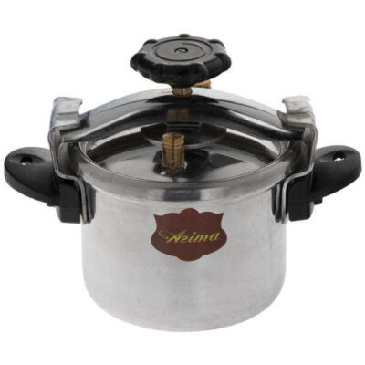 1L Aluminium Stovetop Pressure Cooker - Azima Compact Series