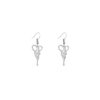 Set of Persian Silver Named Necklace & Earrings Maryam