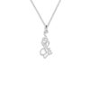 Set of Persian Silver Necklace & Earring Model Ghazal