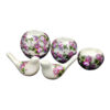 Set of Persian Pottery Tealight Candle Holders Model Flower