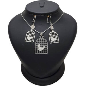 Persian Morghe Amin Jewelry Set Model Silver