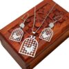 Persian Morghe Amin Jewelry Set Model Silver