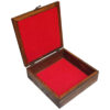 Wooden Box for Gift Giving with Persian Inspired Pattern Blue