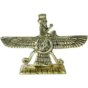 Historical Ahura Mazda Farvahar Ancient Persian Figurine