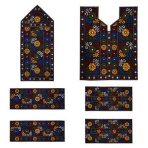 Handmade Balochi Embroidered Dress Panel – Zaboli