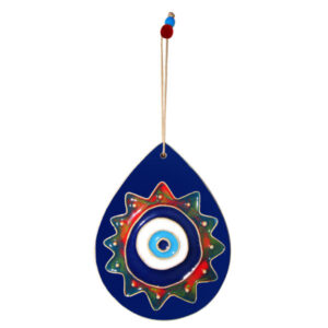 Decorative Cheshm Nazar Wall Hanging Amulet with Evil Eye – Ashki