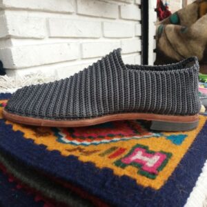 Giveh Shoes – Persian Handcrafted Breathable Footwear Gray Klash Model