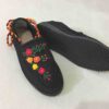 Handcrafted Persian Giveh Shoes - Traditional Floral Klash