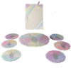 Resin Haft-sin Set for Nowruz Persian New Year Rainbow