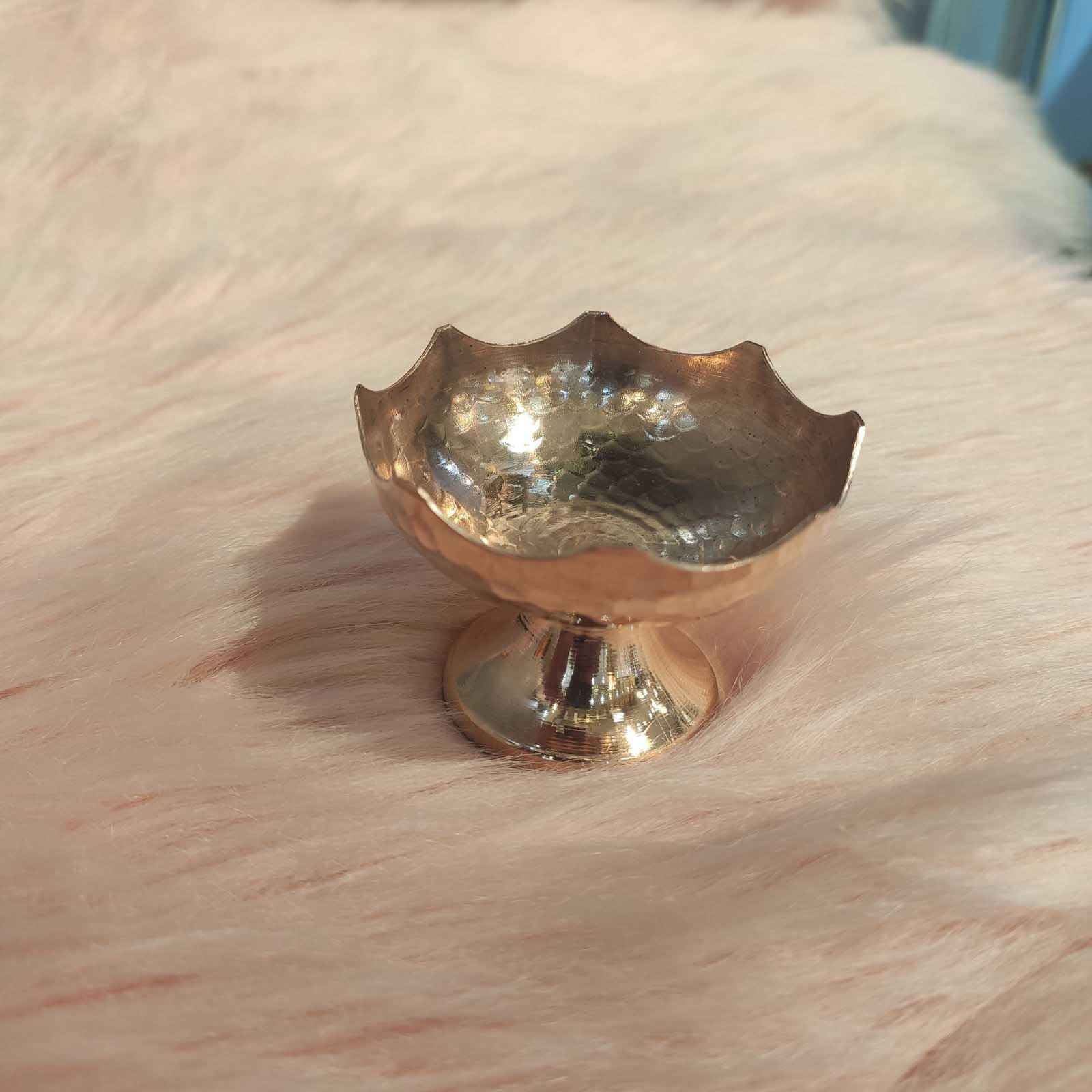 Elegant Copper Haft-sin Set for Nowruz Persian New Year Negin