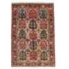 Hand-Knotted Persian Bakhtiyari Garden Rug (Traditional Bakhtiari Garden Khesti) - Cream Wool