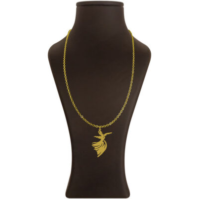 Persian Stainless Steel Pendant Necklace - Sama Sufi Dance Design