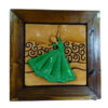 Decorative Persian Ceramic Art Model Sama