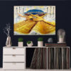 Persian Wooden Poster Print - Sama Dancers Wall Art