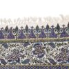 Persian Tablecloth: Isfahan's Traditional Kalamkari Block Print Blue