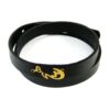 Persian Leather Bracelet for Men and Women - Black Hich