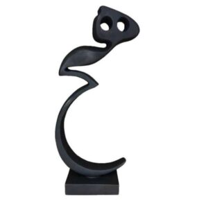 Persian Hich Calligraphy Figurine with Wooden Base G325