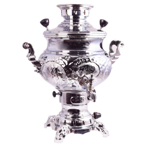 Persian Gas Samovar Traditional Design Tea Maker Smooth Finish 4.5-Liter