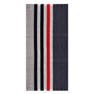 Authentic Persian Jajim Flat-Woven Striped Rug Mat
