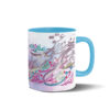 Persian Ceramic Coffee Mug - Model Eshgh