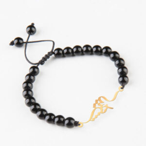 Persian Beaded Silver Bracelet for Women – Shahrzad Design