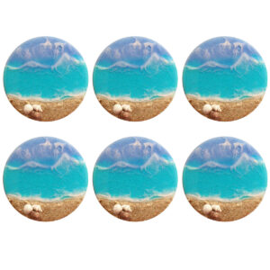 Resin Haft-sin Set for Nowruz Persian New Year Beach