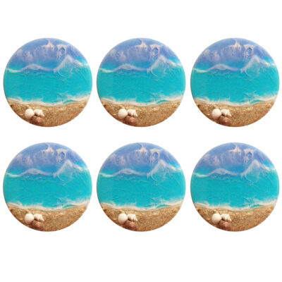 Resin Haft-sin Set for Nowruz Persian New Year Beach