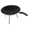 35 cm Campfire Skillet Pan with Tripod – Durable and Versatile Outdoor Cooking Tool