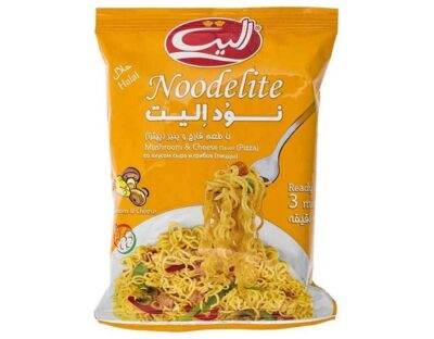 Elite Indomie Instant Noodles with Mushroom & Cheese Flavor, Creamy & Savory Quick-Cook Noodles – Pack of 20