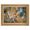 Hand-Knotted Persian Pictorial Rug - Tabriz Cycle of Life Miniature (Large)