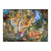 Hand-Knotted Persian Pictorial Rug - Tabriz Cycle of Life Miniature (Large)