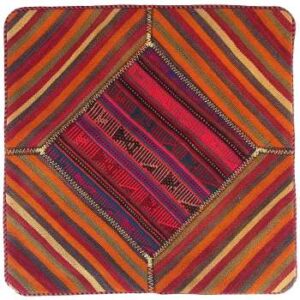 Persian Kilim Cushion Cover – Handwoven Striped Design (Set of 2)