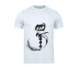 Persian Cotton White T-Shirt Model Hich — Unique “Hich” Pattern, Persian Calligraphy