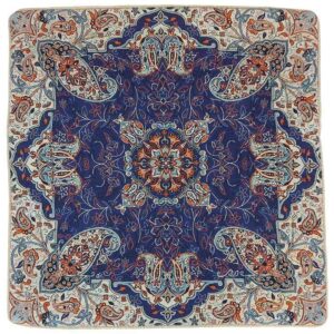 Persian Termeh Cushion Cover – Model Asman | Authentic Persian Artwork