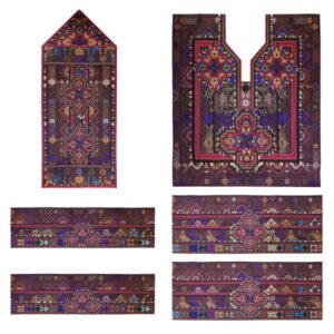 Handmade Balochi Embroidered Dress Panel – Kahnooji