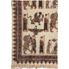 Persian Tablecloth: Isfahan's Traditional Kalamkari Block Print Takht-e Jamshid