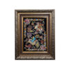 Hand-Knotted Persian Pictorial Rug - Qom Pure Silk Hunting Ground